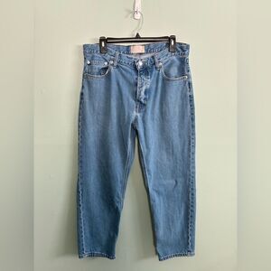 Everlane Women’s THE SUMMER SLOUCH JEAN Organic Cotton Medium Blue Sz 26